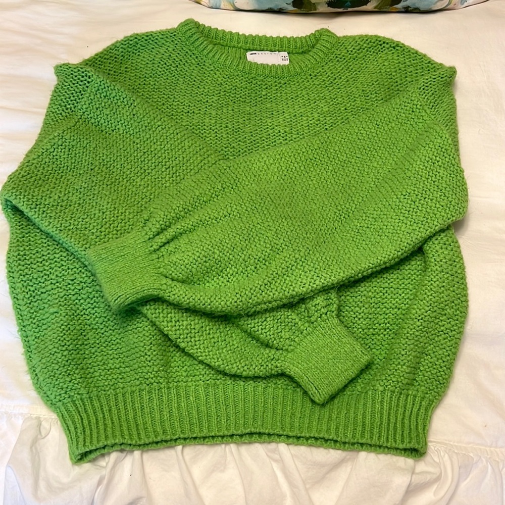 Green sweater